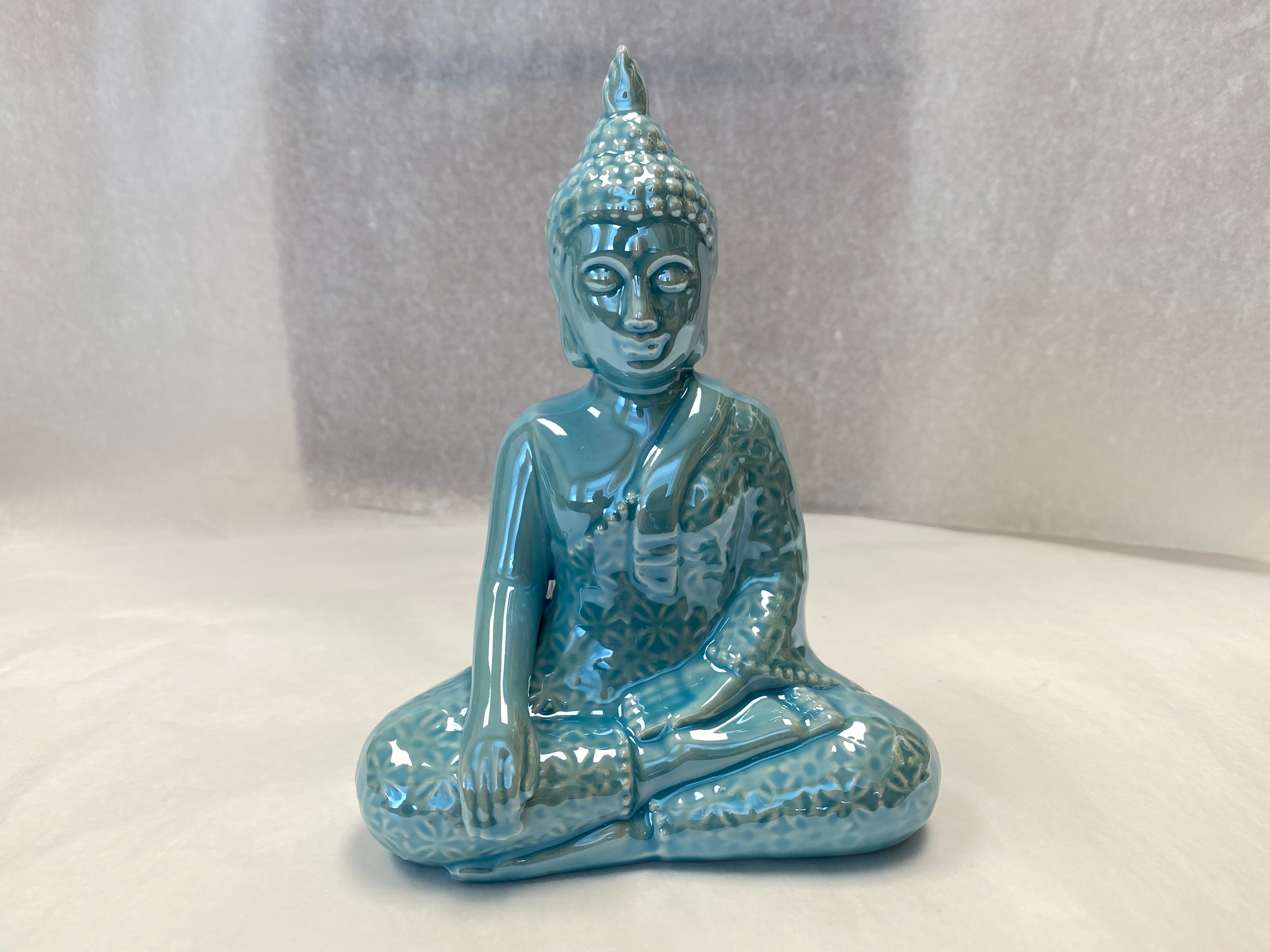Buddha Meditation Statue Blue