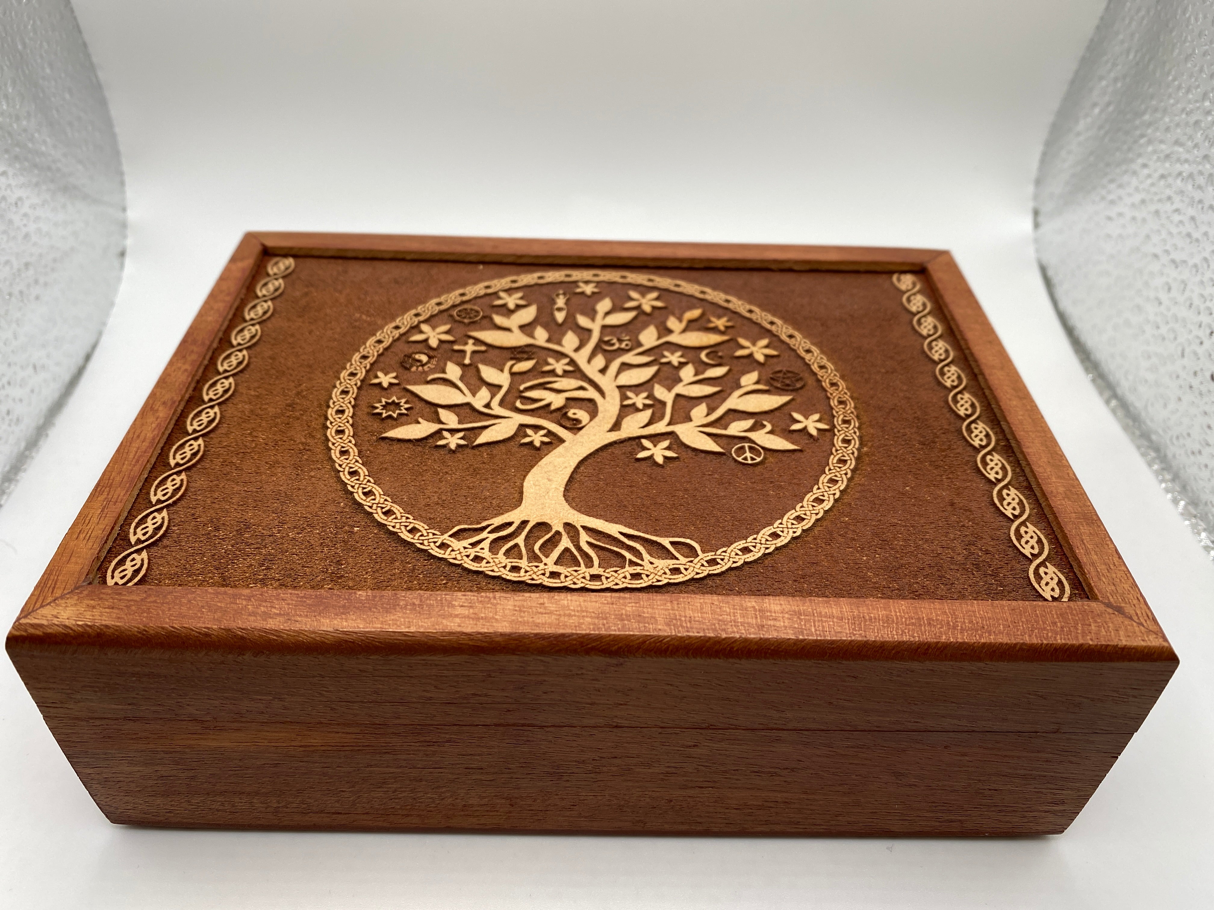 Tree of Life Laser Engraved Box