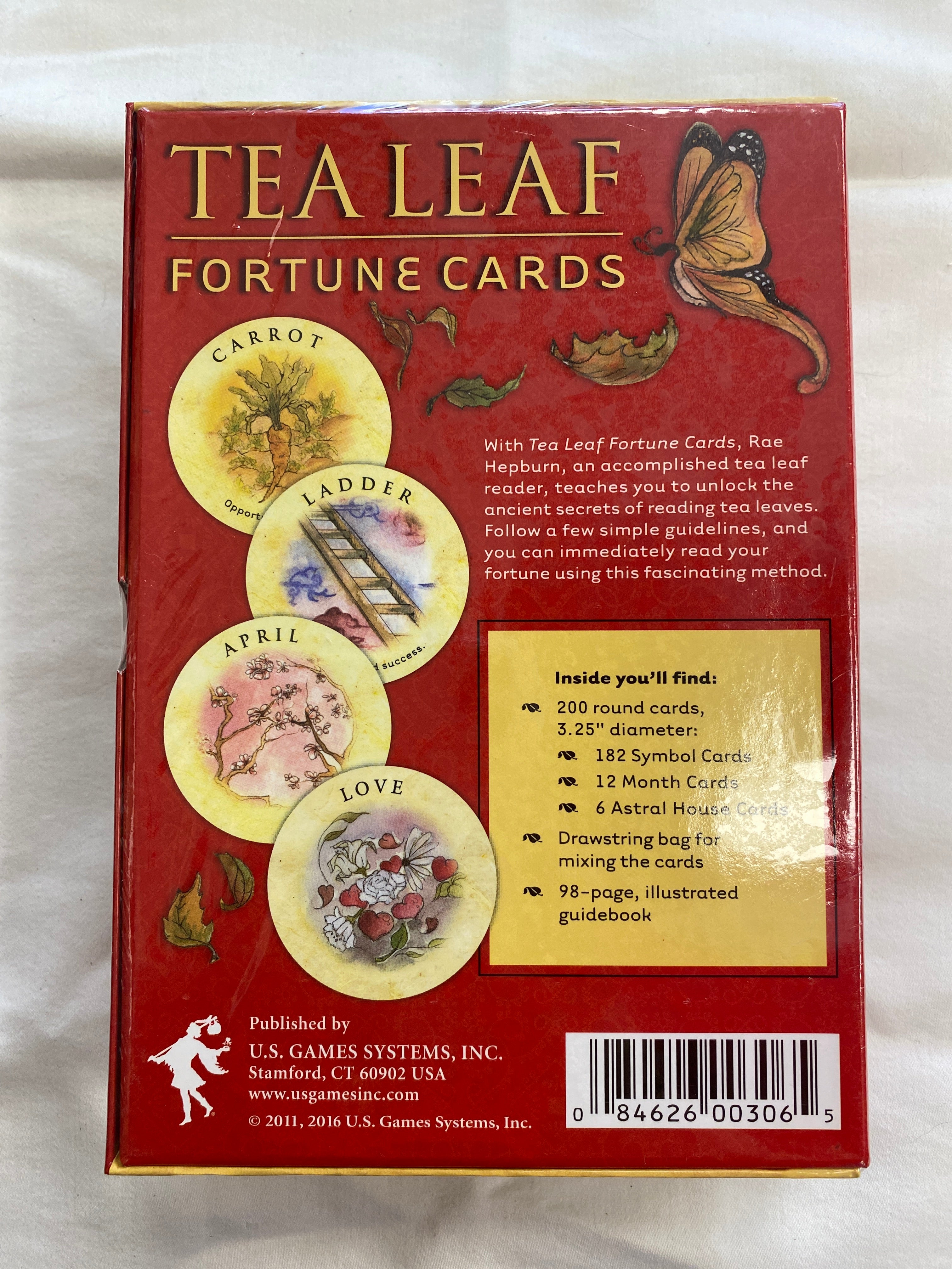 Tea Leaf Fortune Oracle Cards
