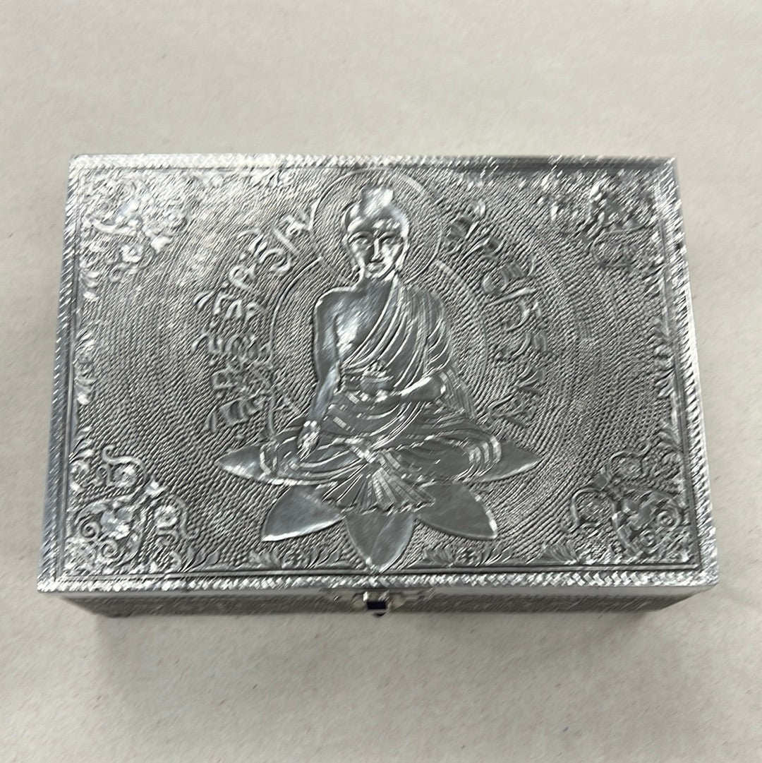 Medicine Buddha Metal Box