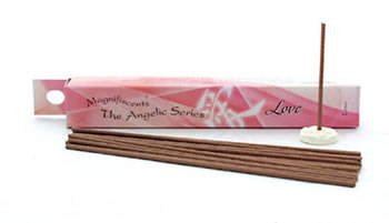 Love Rose Crystal Incense Sticks