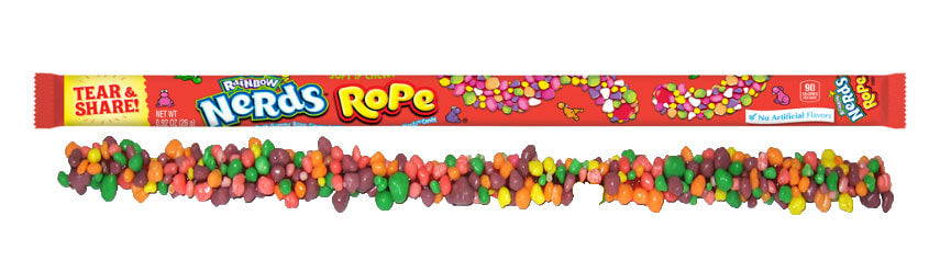 Rainbow Nerds Rope Candy